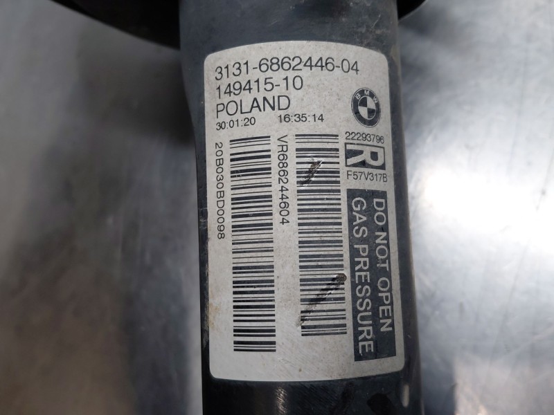 Recambio de amortiguador delantero derecho para bmw mini cabrio (f57) cooper referencia OEM IAM 31316862446  