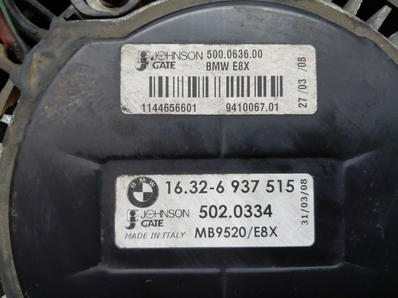 Recambio de electroventilador para bmw serie 3 cabrio (e93) essence referencia OEM IAM   