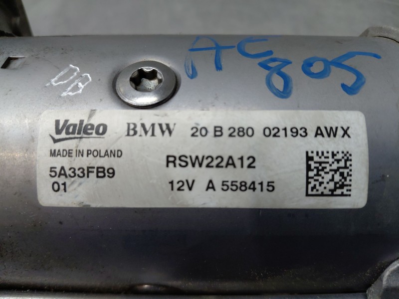 Recambio de motor arranque para bmw 3 touring (g21, g81) 318 d referencia OEM IAM   