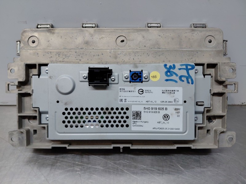 Recambio de pantalla multifuncion para volkswagen golf viii lim. (cd1) bluemotion referencia OEM IAM   