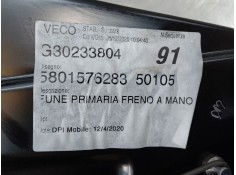 Recambio de palanca freno de mano para iveco daily 35s16 35-160 referencia OEM IAM 5801576283   2