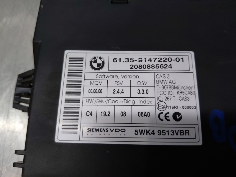 Recambio de modulo electronico para bmw serie 3 cabrio (e93) essence referencia OEM IAM   