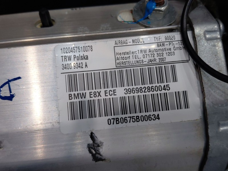 Recambio de kit airbag para bmw 1 (e87) 118 d referencia OEM IAM   