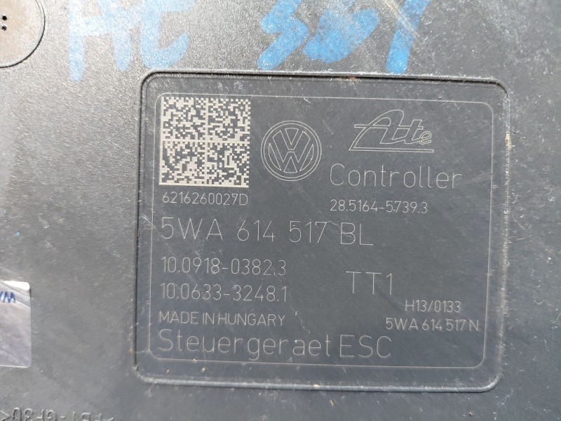 Recambio de abs para volkswagen golf viii lim. (cd1) bluemotion referencia OEM IAM   