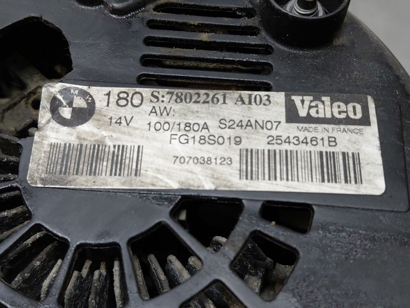 Recambio de alternador para bmw 1 (e87) 118 d referencia OEM IAM 7802261A103  