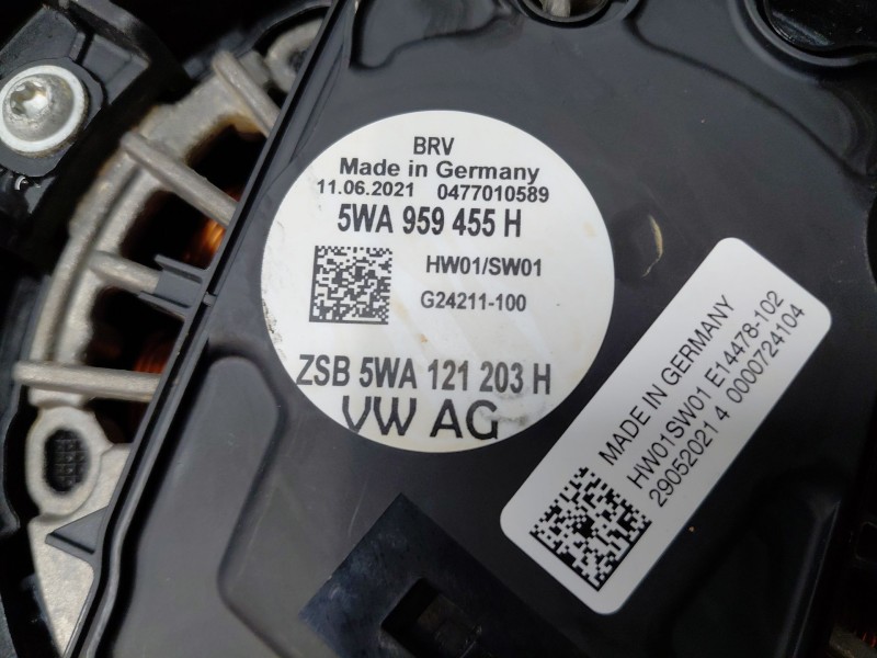 Recambio de electroventilador para volkswagen golf viii lim. (cd1) bluemotion referencia OEM IAM   