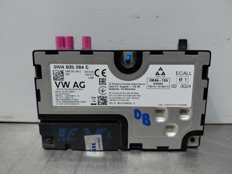 Recambio de modulo electronico para volkswagen golf viii lim. (cd1) bluemotion referencia OEM IAM   