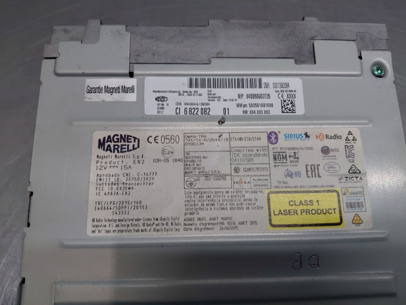 Recambio de sistema audio / radio cd para bmw mini (f56) d referencia OEM IAM   