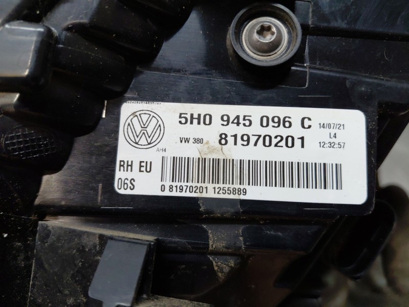 Recambio de piloto trasero derecho para volkswagen golf viii lim. (cd1) bluemotion referencia OEM IAM   