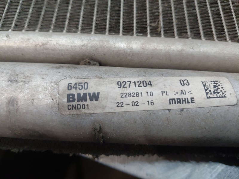 Recambio de condensador / radiador aire acondicionado para bmw mini (f56) d referencia OEM IAM   