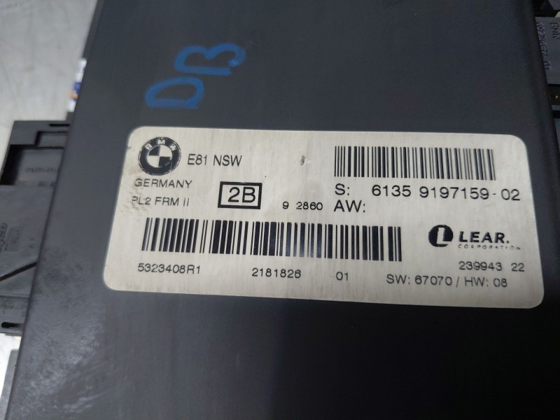 Recambio de modulo confort para bmw 1 (e81) 116 d referencia OEM IAM   