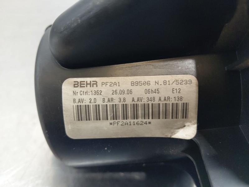 Recambio de motor calefaccion para peugeot 307 (3a/c) 1.6 hdi 110 referencia OEM IAM   