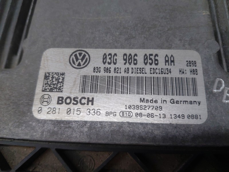 Recambio de centralita motor uce para seat leon (1p1) 1.9 tdi referencia OEM IAM   