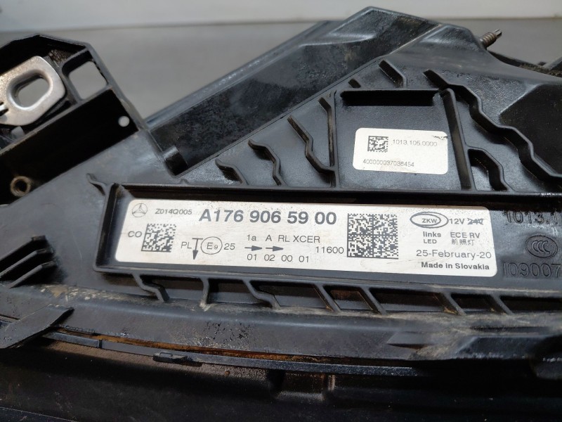 Recambio de faro izquierdo para mercedes-benz clase a (w176) design referencia OEM IAM   