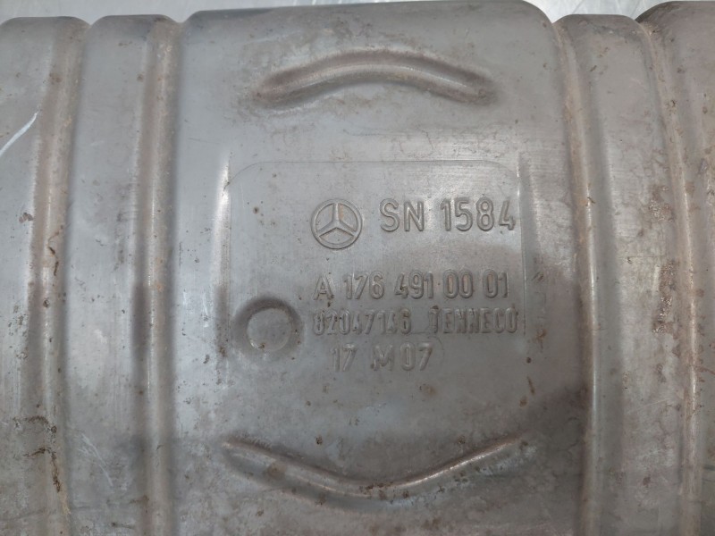 Recambio de tubo escape trasero para mercedes-benz clase a (w176) design referencia OEM IAM   