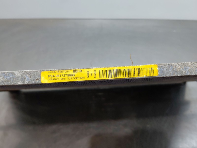 Recambio de condensador / radiador aire acondicionado para peugeot 5008 allure referencia OEM IAM 9817275680  
