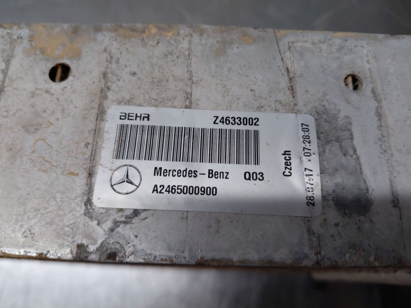 Recambio de intercooler para mercedes-benz clase a (w176) design referencia OEM IAM A2465000900  