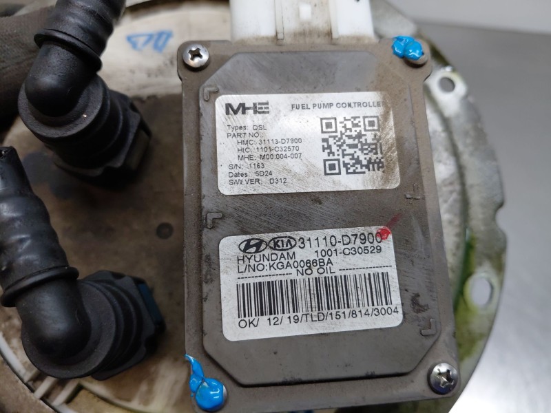 Recambio de aforador para hyundai tucson (tl, tle) 1.7 crdi referencia OEM IAM 31110D7900  