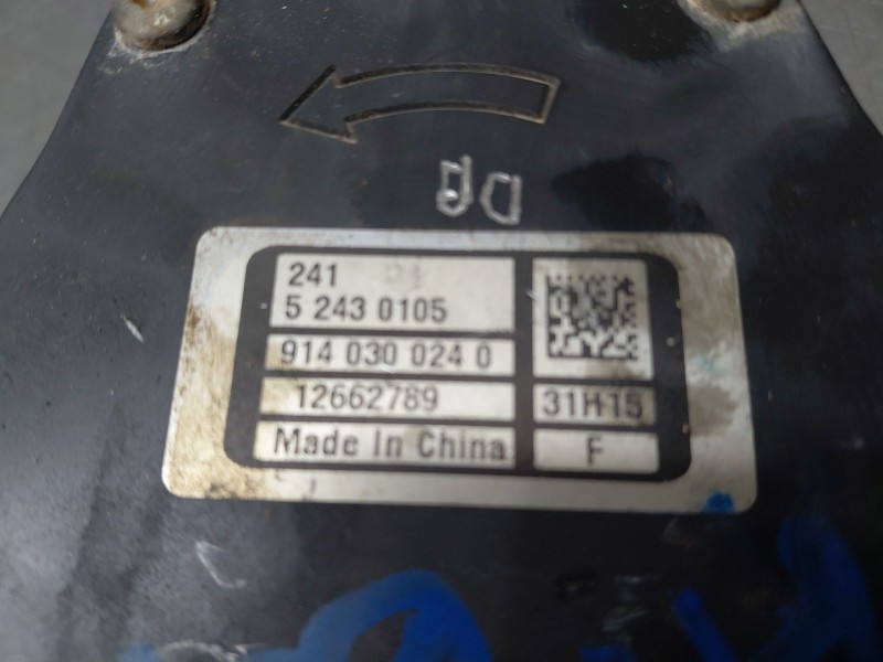 Recambio de depresor freno / bomba vacio para opel astra k lim. 5türig dynamic referencia OEM IAM 12678247 12662789 