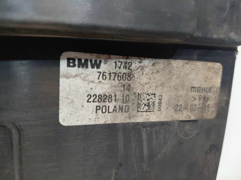 Recambio de electroventilador para bmw mini (f56) d referencia OEM IAM 17427617608  