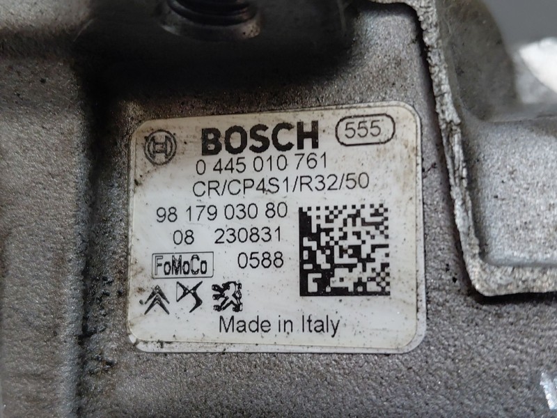 Recambio de bomba inyeccion para peugeot rifter active pack referencia OEM IAM 9817903080 0445010761 