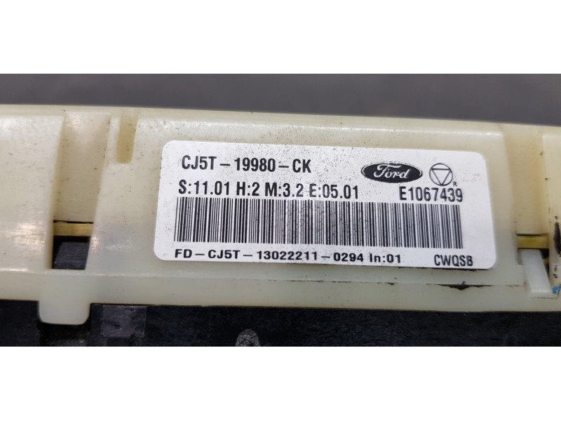 Recambio de mando calefaccion / aire acondicionado para ford kuga (cbs) titanium referencia OEM IAM 2024978 CJ5T19980CK CJ5T1998 Recambio de mando calefaccion / aire acondicionado para ford kuga (cbs) titanium referencia OEM IAM 2024978 CJ5T19980CK CJ5T1998