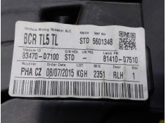 Recambio de elevalunas trasero izquierdo para hyundai tucson (tl, tle) 1.7 crdi referencia OEM IAM 82450D7010 83470D7100  2