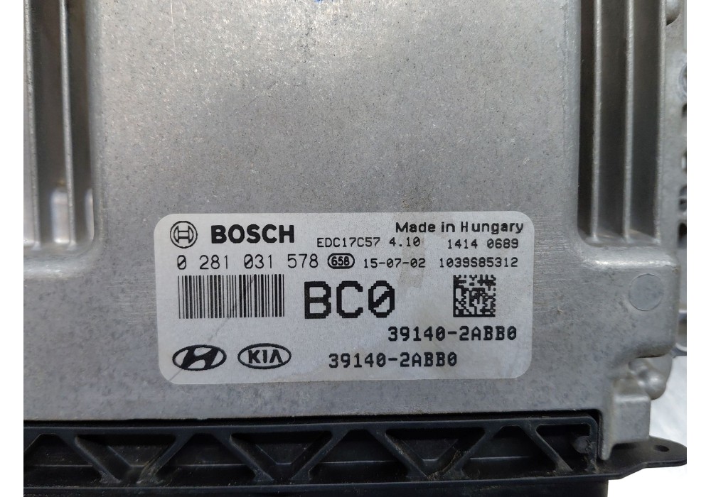 Recambio de centralita motor uce para hyundai tucson (tl, tle) 1.7 crdi referencia OEM IAM 391402ABB0 0281031578 