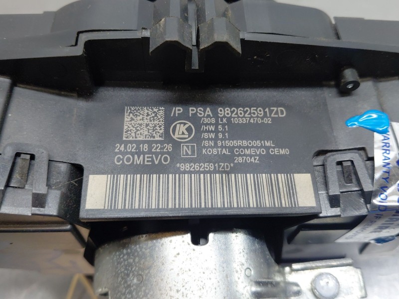 Recambio de anillo airbag para peugeot 5008 allure referencia OEM IAM 98262591ZD  