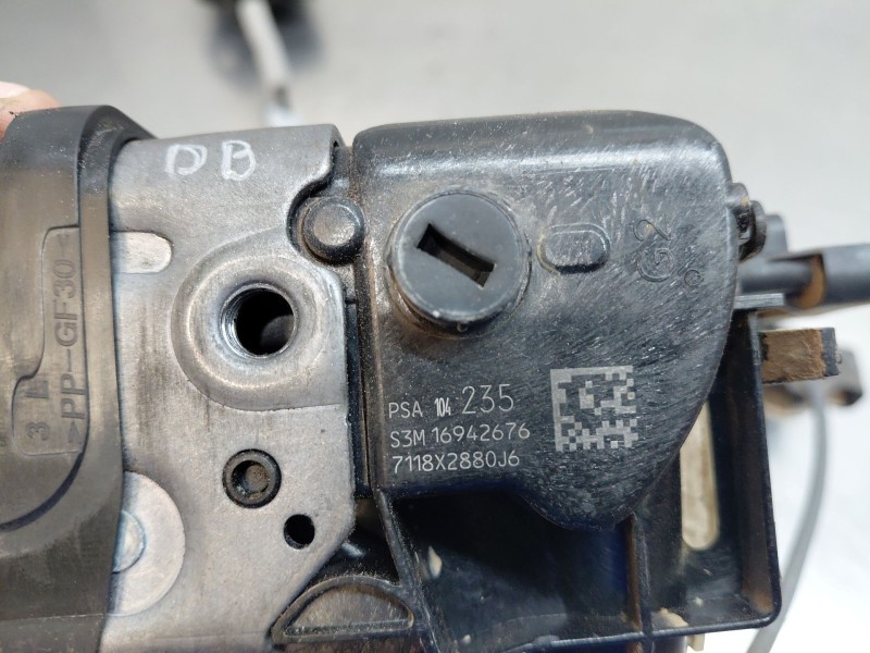 Recambio de cerradura puerta delantera izquierda para peugeot 5008 allure referencia OEM IAM 9810423580  