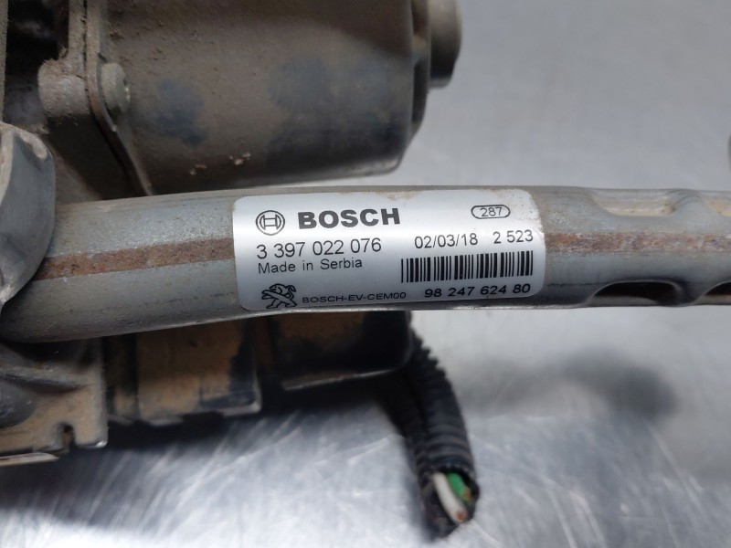 Recambio de motor limpia delantero para peugeot 5008 allure referencia OEM IAM 9810989580  
