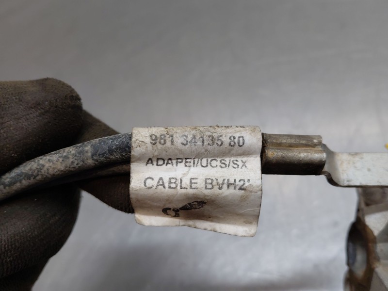 Recambio de cable negativo bateria - borne negativo para peugeot 5008 allure referencia OEM IAM 9813413580  