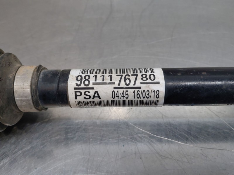 Recambio de transmision delantera derecha para peugeot 5008 allure referencia OEM IAM 9811176780  