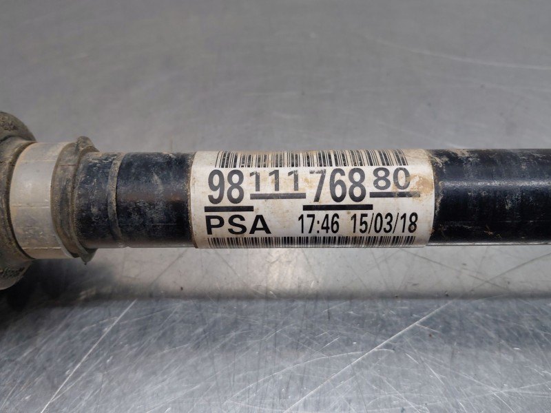 Recambio de transmision delantera izquierda para peugeot 5008 allure referencia OEM IAM 9811176880  