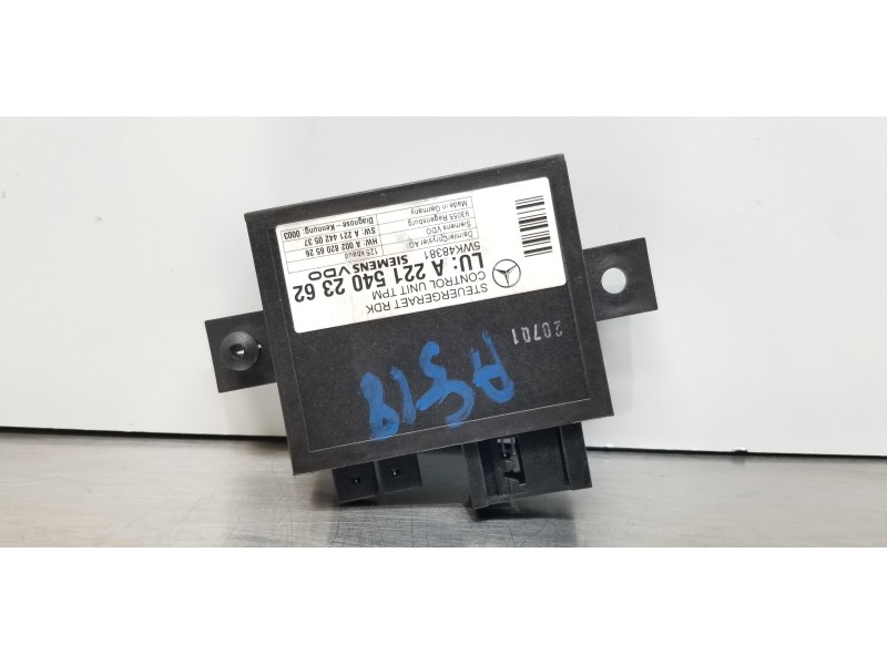Recambio de modulo electronico para mercedes clase s (w221) berlina 420 / 450 cdi (221.028) referencia OEM IAM A2215402362  