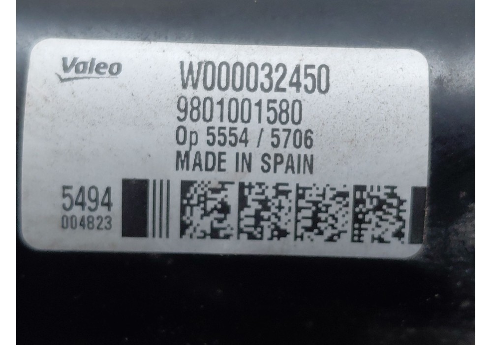 Recambio de motor limpia delantero para citroën c4 cactus 1.2 vti 82 referencia OEM IAM 9801001580  
