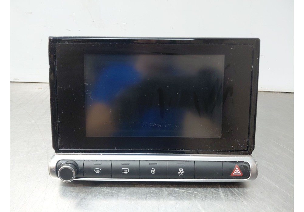 Recambio de pantalla multifuncion para citroën c4 cactus 1.2 vti 82 referencia OEM IAM 98010025ZD  