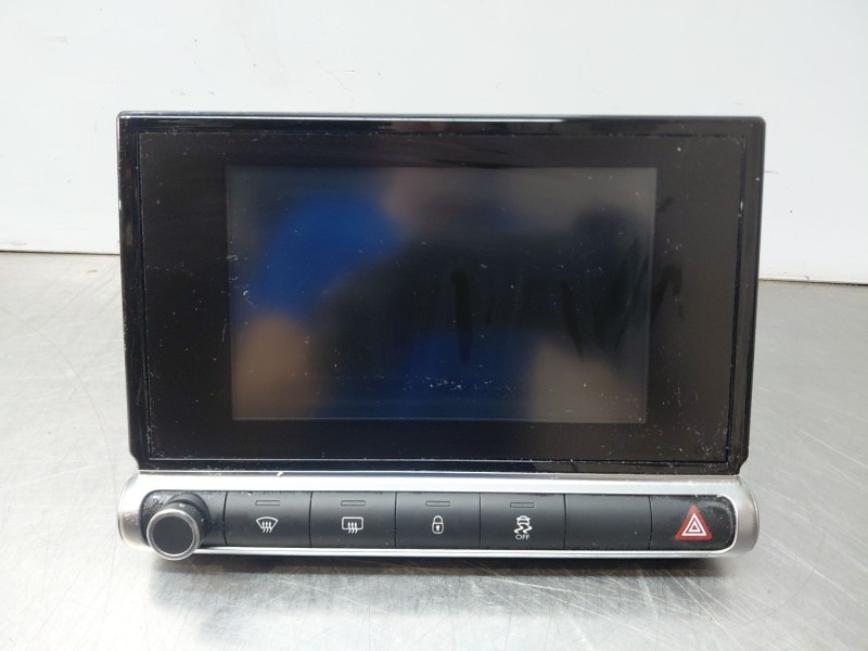 Recambio de pantalla multifuncion para citroën c4 cactus 1.2 vti 82 referencia OEM IAM 98010025ZD  