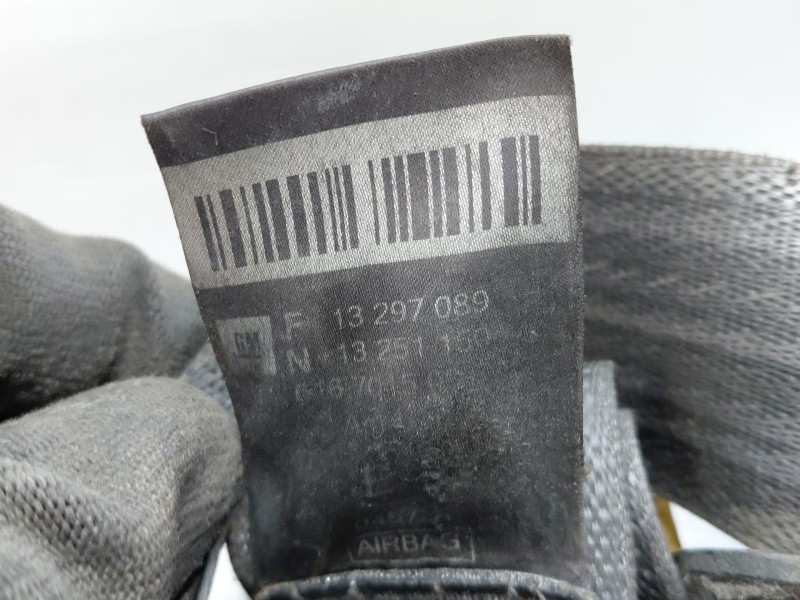 Recambio de cinturon seguridad delantero izquierdo para chevrolet cruze (j300) 2.0 cdi referencia OEM IAM 13297089  