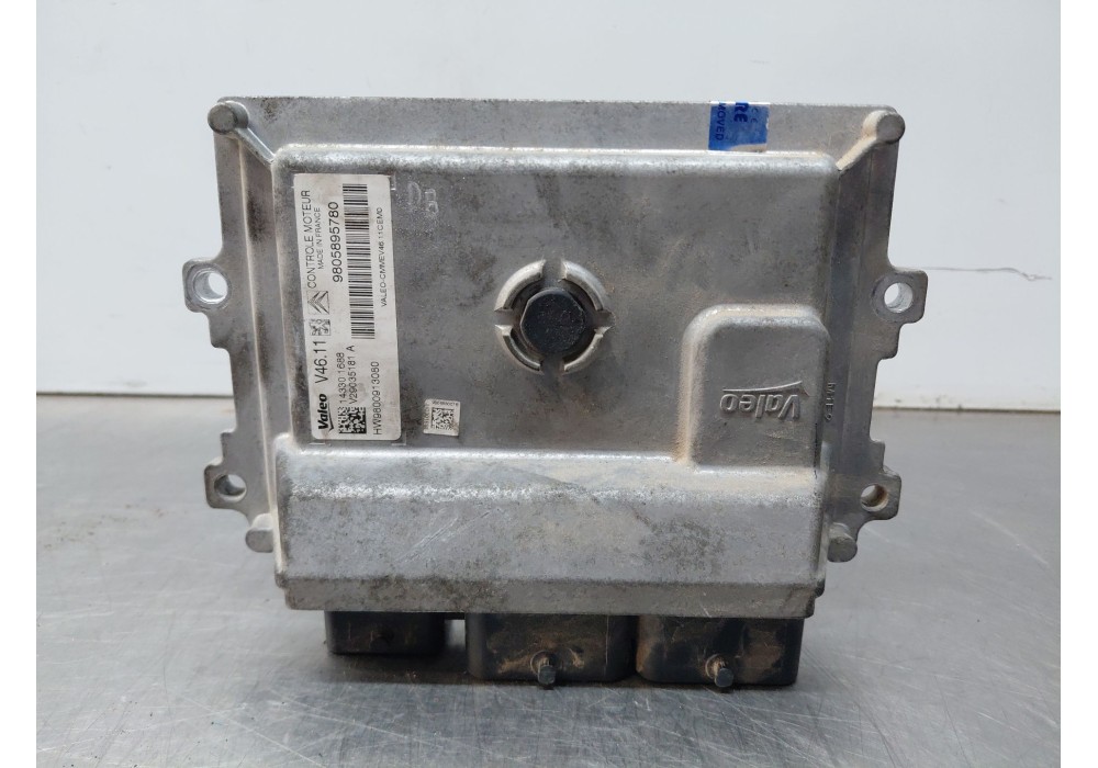 Recambio de centralita motor uce para citroën c4 cactus 1.2 vti 82 referencia OEM IAM 9805895780  
