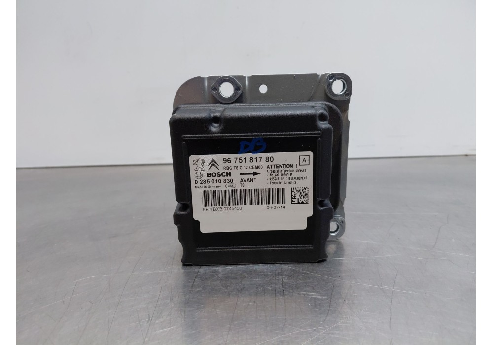 Recambio de centralita airbag para peugeot 5008 (0u_, 0e_) 2.0 hdi 150 / bluehdi 150 referencia OEM IAM 9675181780  