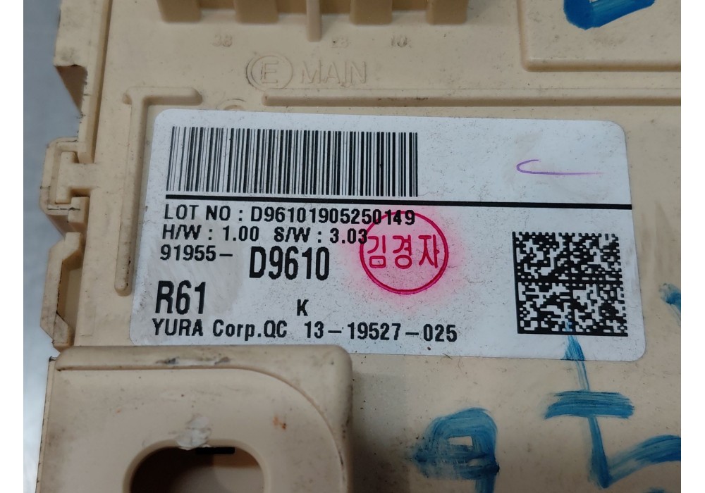 Recambio de modulo electronico para kia sportage drive referencia OEM IAM 91955D9610  