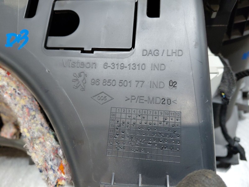 Recambio de guantera para peugeot 5008 (0u_, 0e_) 2.0 hdi 150 / bluehdi 150 referencia OEM IAM 8218YP  