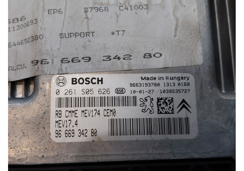 Recambio de centralita motor uce para peugeot 308 i (4a_, 4c_) 1.6 16v referencia OEM IAM 9666934280  
