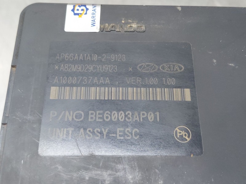Recambio de abs para kia sportage drive referencia OEM IAM 58920F1580  