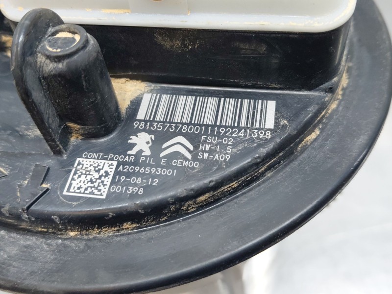 Recambio de aforador para citroën c4 cactus shine referencia OEM IAM 9813573780  