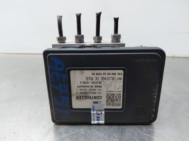 Recambio de abs para citroën c4 cactus 1.2 vti 82 referencia OEM IAM 1612542280 9813805280 