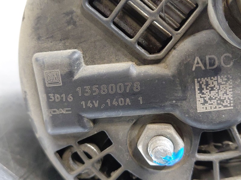 Recambio de alternador para chevrolet cruze (j300) 2.0 cdi referencia OEM IAM 13580078  