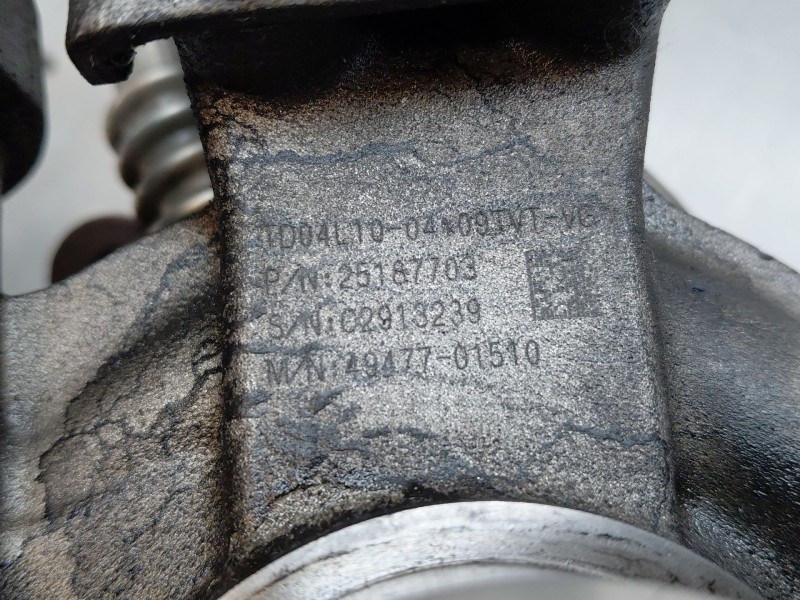 Recambio de turbocompresor para chevrolet cruze (j300) 2.0 cdi referencia OEM IAM 25194653 25187703 