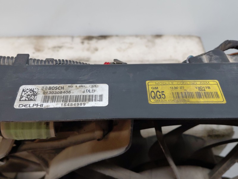 Recambio de electroventilador para chevrolet cruze (j300) 2.0 cdi referencia OEM IAM 0130308406 13367377 